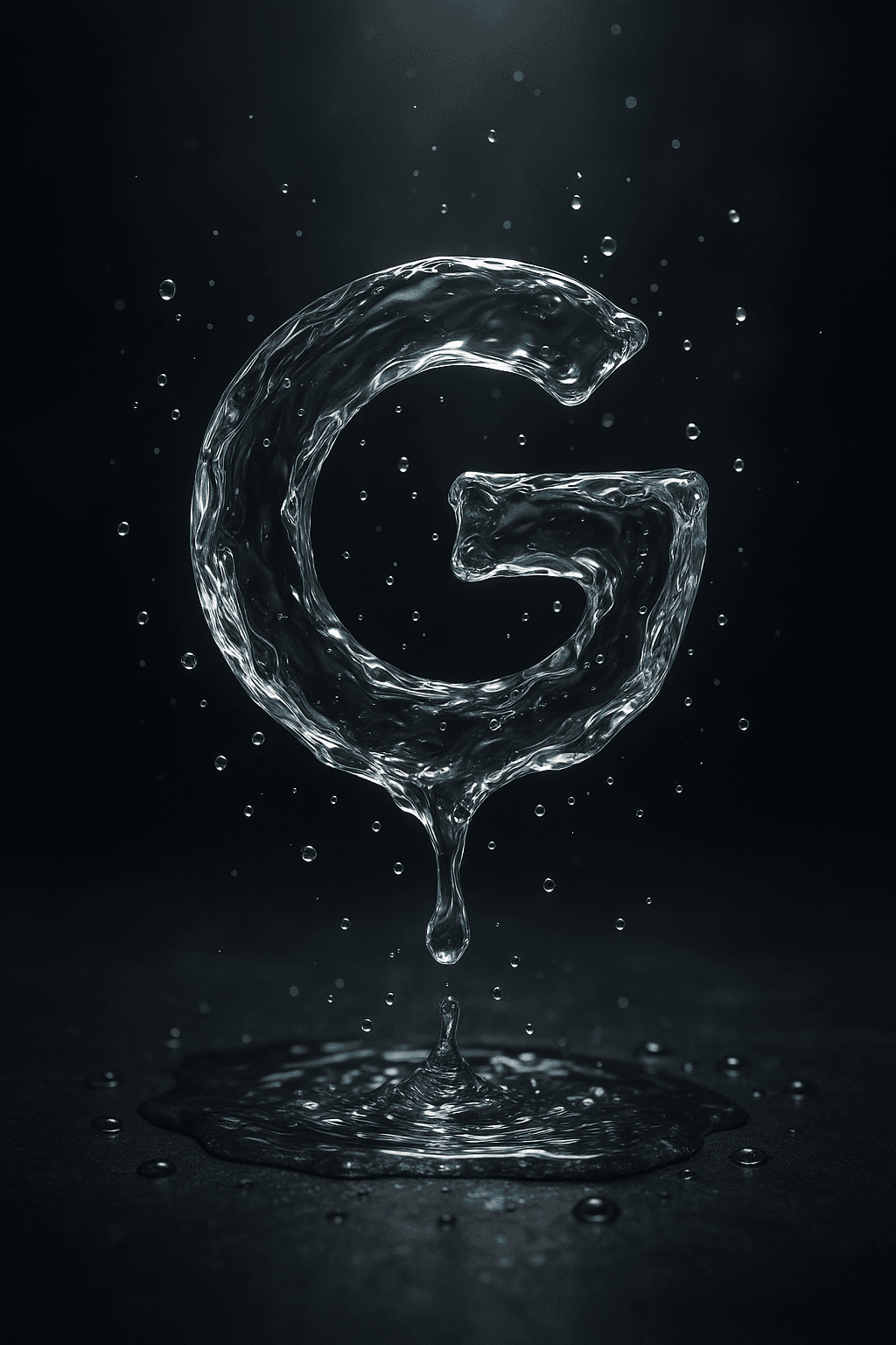 Liquid Water Google Logo