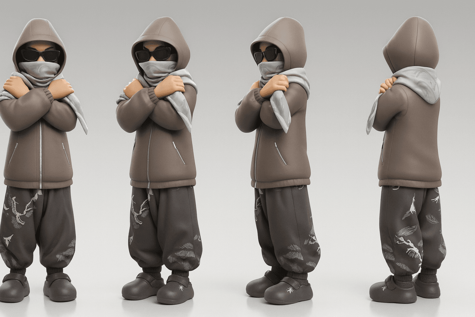 Stylized 3D Character Sheet